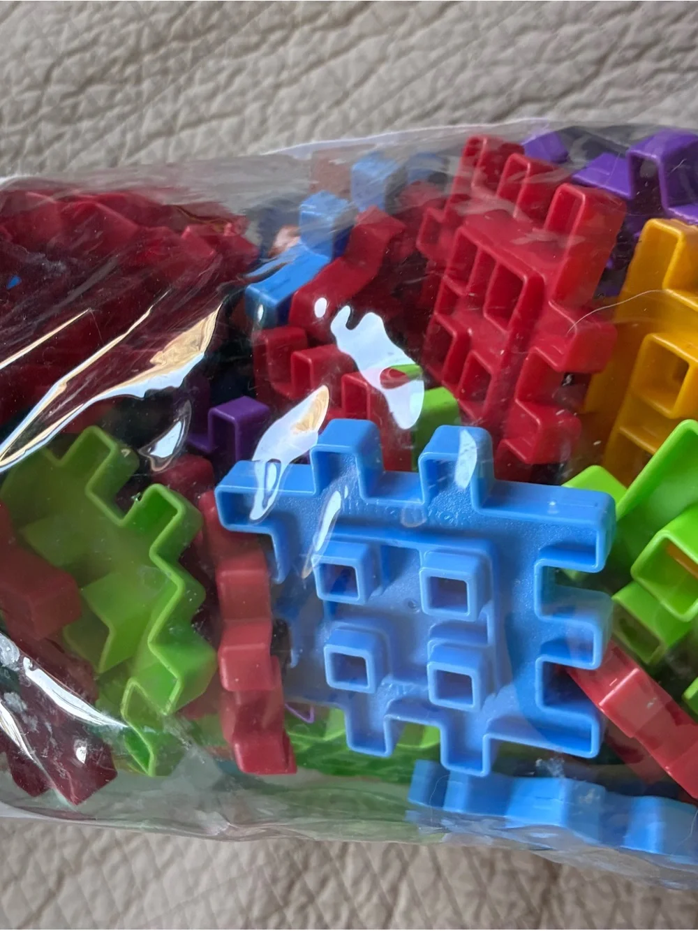 Little TIKES Multicolor Waffle Blocks - 100 Piece Building Set